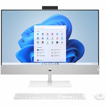 Моноблок HP 7Y054EA Pavilion 24-ca2016ci 23,8'' FHD (1920 x 1080) IPS/Intel Core i5-13400T 1,3Ghz (10Cores)/16GB/512GB/Integrated/Wi-Fi 6/BT5.3/5MP Camera/Wireless mouse+keyboard/Windows 11 Home/1Y/White в Metoo.kz - Metoo (2)