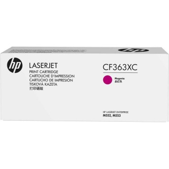 Картридж лазерный HP LaserJet 508X CF363XC, пурпурный, Color LaserJet Enterprise M552/553/557 в Metoo.kz - Metoo (1)