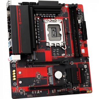 Материнская плата MaxSun B760M I-CAFE D4, LGA1700, 2xDDR4, 2xSATA, 3xM.2, HDMI+DP, mATX в Metoo.kz - Metoo (2)