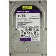 Жёсткий диск HDD 10 Tb SATA 6Gb/s Western Digital Purple WD102PURX 3.5 7200rpm 256Mb..