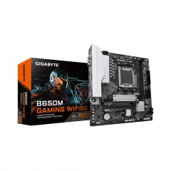 Материнская плата GIGABYTE B650M GAMING PLUS WF, AM5, B650, 4xDDR5, PCIe4.0, HDMI+2xDP, 2xM.2, mATX