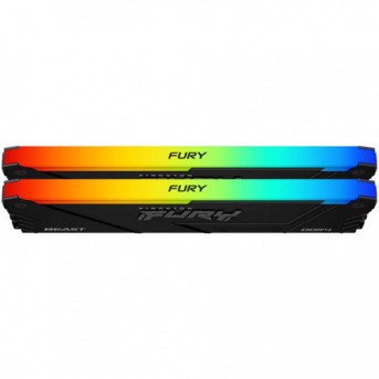 Модуль памяти Kingston Fury Beast RGB KF432C16BB2AK2/16 DDR4 DIMM 16Gb KIT (2x8Gb) 3200 MHz CL16 в Metoo.kz - Metoo (3)