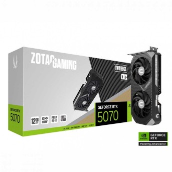 Видеокарта ZOTAC RTX 5070 TWIN EDGE OC (ZT-B50700H-10P), 12Gb/192 bit, HDMIx1+DPx3, PCIe5.0 в Metoo.kz - Metoo (5)