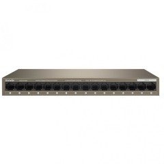 Коммутатор Tenda TEG1016M 16-port Gigabit Ethernet черный..