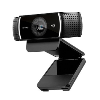 Камера Logitech C922 Pro Stream, 2Mpix(FullHD), Mic, USB, 1.5 cable, Черный в Metoo.kz - Metoo (1)