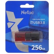 Флэш-накопитель Netac U182 Red USB3.0 Flash Drive 256GB, up to 130MB/s, retractable