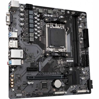 Материнская плата GIGABYTE B650M S2H, AM5 B650, 2xDDR5, PCIe4.0, D-Sub+DP+HDMI, M.2, 2.5GbLAN, mATX в Metoo.kz - Metoo (1)