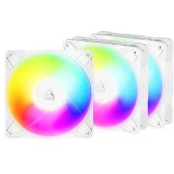 Кулер для корпуса ARCTIC P12 Pro Reverse ARGB 3 Pack (White), ACFAN00334A, 12cm, 500-3000rpm, 4Pin в Metoo.kz - Metoo (1)