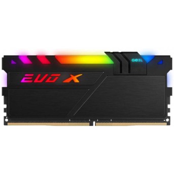 Оперативная память 16GB GEIL 3200MHz DDR4 PC4-25600 EVO X II Black RGB GEXSB416GB3200C16BSC - Metoo (1)