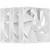 Вентилятор для корпуса Ocypus Delta F12 WH 3-IN-1 3x(120x120x25mm) 500-2000RPM 73CFM Белый в Metoo.kz - Metoo (2)