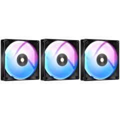Вентилятор для корпуса Ocypus Delta F12 BK ARGB 3-IN-1 3x(120x120x25mm) 500-2000RPM 73CFM Черный..