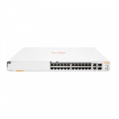Коммутатор HPE Aruba Instant On 1960 24G 20p Class4 4p Class6 PoE 2XGT 2SFP+ 370W Switch (JL807A#ABB)
