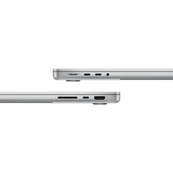 14-inch MacBook Pro: Apple M5 Pro chip with 15-core CPU and 16-core GPU, 24GB, 1TB SSD - Silver,Model A3426 в Metoo.kz - Metoo (3)