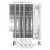 Кулер для процессора ID-Cooling SE-226-XT ARGB SNOW, S1700/1200/115x/AMD, 250W, 500-1500rp, 4pin в Metoo.kz - Metoo (2)