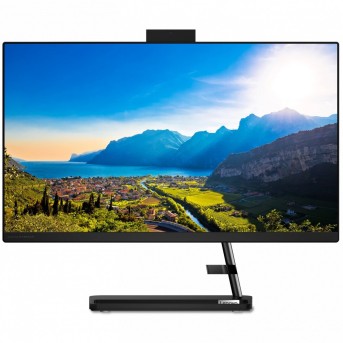 Моноблок Lenovo F0G1011HRK IdeaCentre AIO 3 24ALC6 23,8'' FHD (1920 x 1080) IPS/AMD Ryzen 5 7430U 4,3GHz (6Cores)/8GB/512GB/Integrated/Wi-Fi 6/BT5.2/720P HD Camera/USB mouse+keyboard/NoOS/1Y/Black в Metoo.kz - Metoo (1)