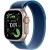 Apple Watch Ultra 3 GPS + Cellular 49mm Natural Titanium Case with Blue/Bright Blue Trail Loop - S/M,Model A3281 в Metoo.kz - Metoo (1)