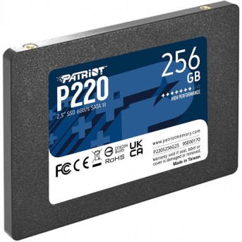 Твердотельный накопитель SSD 256 Gb SATA 6Gb/s Patriot P220 P220S256G25 2.5" 3D TLC в Metoo.kz - Metoo (2)