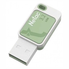Флэш-накопитель Netac UA31 USB3.2 Flash Drive 128GB, Plastic, Green