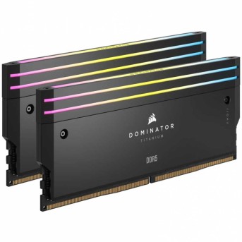 Corsair DOMINATOR TITANIUM 32GB (2 x 16GB) DDR5 6600 CL32-39-39-76 1.40V Intel XMP - BLACK в Metoo.kz - Metoo (2)