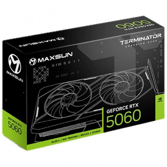 Видеокарта MaxSun MS-RTX5060 TRB 8G, 8Gb/128bit GDDR7, 1хHDMI+3xDP, PCIe5.0 в Metoo.kz - Metoo (3)