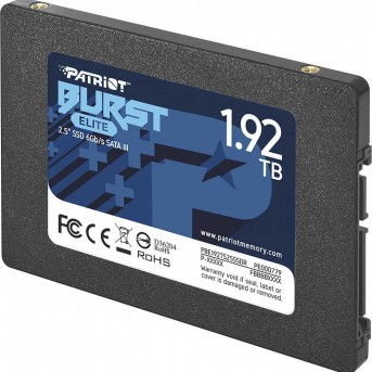 Твердотельный накопитель SSD 1920 Gb SATA 6Gb/s Patriot Burst Elite PBE192TS25SSDR 2.5" 3D QLC в Metoo.kz - Metoo (3)