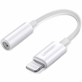 Адаптер UGREEN US212 Lightning to 3.5mm Headphone Jack Adapter, 30759 - Metoo (1)