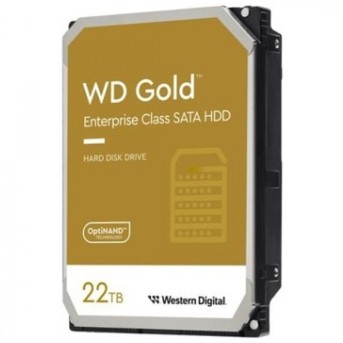 Жесткий диск HDD 22Tb SATA 6Gb/s Western Digital Gold WD221KRYZ, 7200rpm, 512Mb в Metoo.kz - Metoo (1)