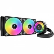 Водяное охлаждение ARCTIC Liquid Freezer III - 280 A-RGB(Black), ACFRE00143A, S1851/1700/1200/AMD4/5
