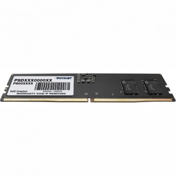 Модуль памяти Patriot Signature, PSD58G480041, DDR5, DIMM, 8Gb, 4800MHz, CL40 в Metoo.kz - Metoo (2)