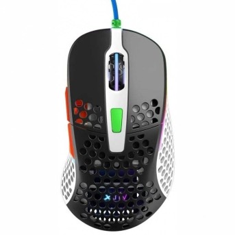 Мышь XTRFY M4 RGB, Pixart 3389 sensor, 16000 dpi, USB, right-handed, Ultra-Light, Street в Metoo.kz - Metoo (1)