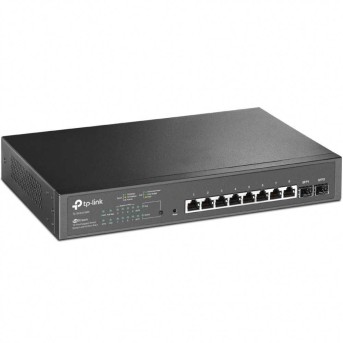 TP-Link TL-SG2210MP JetStream гигабитный Smart коммутатор на 8 портов PoE+ и 2 SFP‑слота в Metoo.kz - Metoo (2)