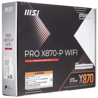 Материнская плата MSI PRO X870-P WIFI AM5 X870 4xDDR5 4xSATA3 RAID 4xM.2 HDMI DP ATX в Metoo.kz - Metoo (5)