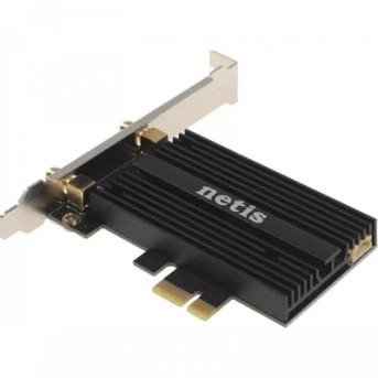PCI-E адаптер Netis F1, WiFi6, AX3000, BT, 2 antennas в Metoo.kz - Metoo (1)