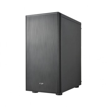 Компьютерный корпус FSP CMT223S (Silent tower), Без БП, 2xUSB3.0/1xType-C, 4xFAN120mm, Black, ATX в Metoo.kz - Metoo (2)