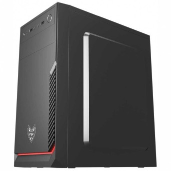 Компьютерный корпус FSP CST120, Без БП, 2xUSB2.0, 1xFAN80, Black, mATX - Metoo (3)