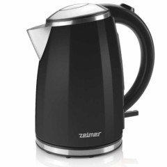 Электрический чайник Zelmer ZCK1274B цвет черный срок гарантии 2 года