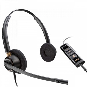 Наушники Poly EncorePro 525 Microsoft Teams Certified Stereo with USB-A Headset (783R2AA) в Metoo.kz - Metoo (1)