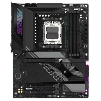 Материнская плата GIGABYTE X870E AORUS ELITE WIFI7, AM5 X870, 4xDDR5, HDMI+2xUSB4,, 4xM.2, ATX в Metoo.kz - Metoo (1)