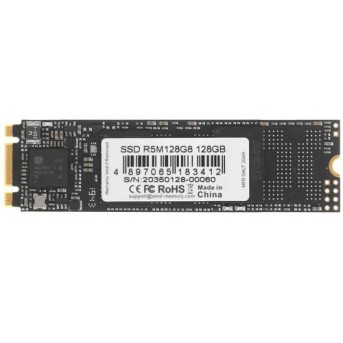 Твердотельный накопитель 128GB SSD AMD RADEON R5 M.2 2280 SATA3 R542Mb/s, W453MB/s R5M128G8 в Metoo.kz - Metoo (1)