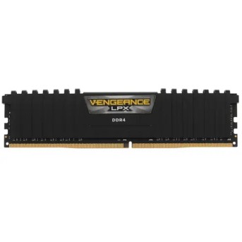 CORSAIR DDR4, 3200MHz 16GB 1x16GB Dimm, Unbuffered, Dual Rank, 16-20-20-38, XMP 2.0, Vengeance LPX black Heatspreader, Black PCB, 1.35V в Metoo.kz - Metoo (1)