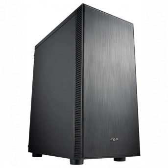 Компьютерный корпус FSP CMT223S (Silent tower), Без БП, 2xUSB3.0/1xType-C, 4xFAN120mm, Black, ATX в Metoo.kz - Metoo (1)