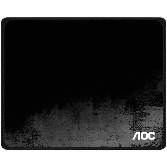 Игровой коврик для компьютерной мыши AOC 250х210х3мм Черный MM300S - Metoo (2)