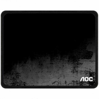 Игровой коврик для компьютерной мыши AOC 450х400х3мм Черный MM300L - Metoo (1)
