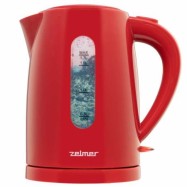 Электрический чайник Zelmer ZCK7616R цвет красный срок гарантии 2 года