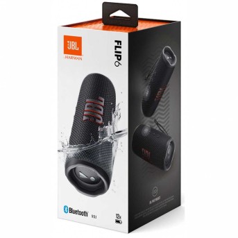 JBL Flip 6 - Portable Waterproof Speaker - Black - Metoo (4)