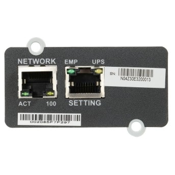 Сетевая карта Ippon NMC SNMP II card для ИБП, RJ-45 Ethernet 10/100Mbit в Metoo.kz - Metoo (2)