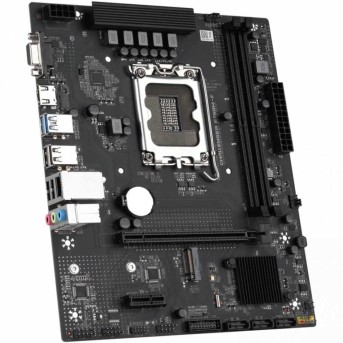 Материнская плата MaxSun Challenger B760M-F, LGA1700 B760, 2xDDR4 3xSATA 3xM.2 HDMI+VGA mATX в Metoo.kz - Metoo (1)