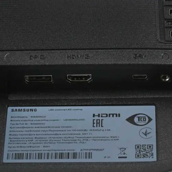 Монитор жидкокристаллический Samsung LS24A400UJIXCI 24" 1920х1080, 16:9, IPS, 75, 5мс, 250кд, 1000:1, 178/178, USB3.0x2, USB2.0x2, USB Type-C 65Вт, HAS, 2Y в Metoo.kz - Metoo (5)
