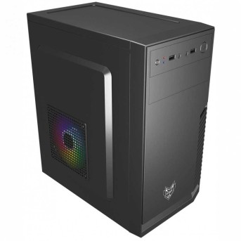 Компьютерный корпус FSP CST120, Без БП, 2xUSB2.0, 1xFAN80, Black, mATX - Metoo (1)