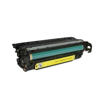 Картридж HP CE252YC, желтый - Metoo (2)